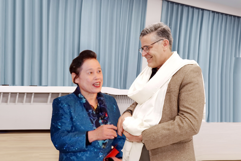 中外新闻社高层应邀出席巴基斯坦大使馆“国际文化日”活动